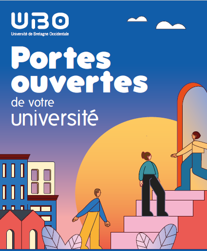 Affiche des portes ouvertes UBO 2025